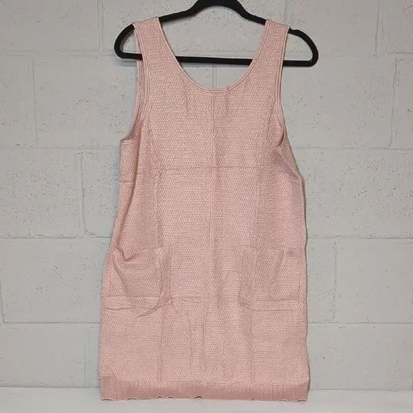 Women's Sleeveless Loose Fit Summer Sweater Dress Size Medium NWT - Picture 2 of 6